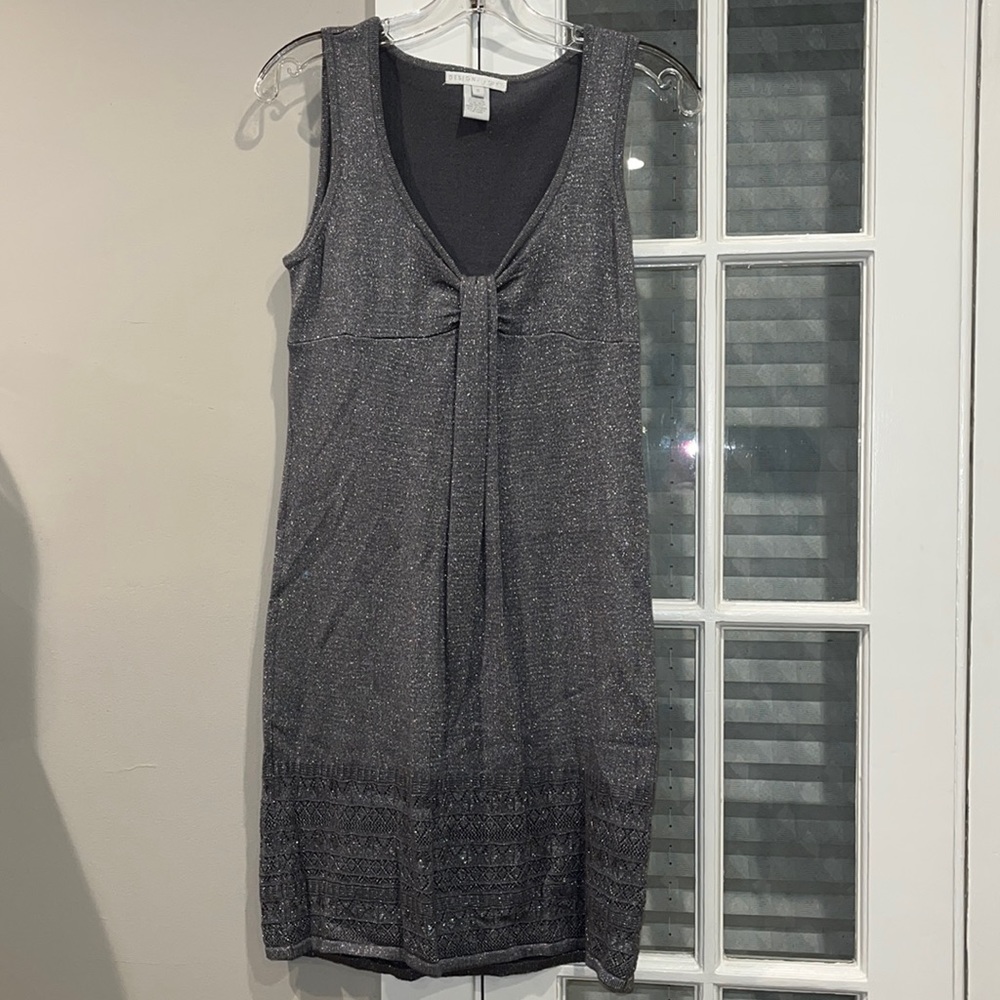 Shiny/ Sparkly Silver dress